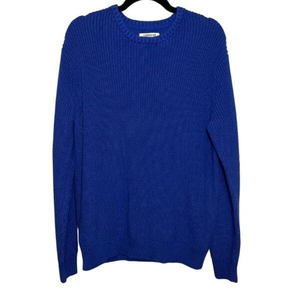 Goodthreads Men's Soft Cotton Rib Stitch Crewneck Sweater, L - Picture 8 of 15